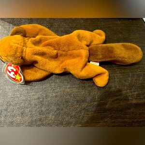 Ty Beanie Baby Bucky Beaver NWT